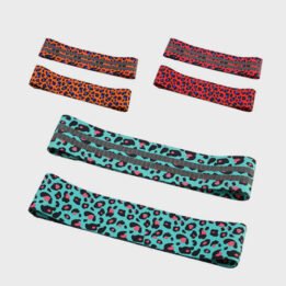 Custom New Product Leopard Squat With Non-slip Latex Fabric Resistance Bands petgoodsfactory.com