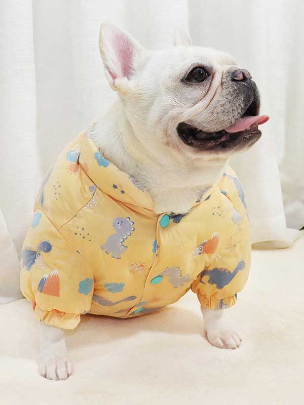 GMTPET French fighting cotton clothes French fighting winter clothes thickened a winter cute tiger fat dog short body bulldog clothes 107-222037 petgoodsfactory.com