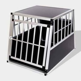 Aluminum Dog cage Large Single Door Dog cage 65a 06-0768 petgoodsfactory.com