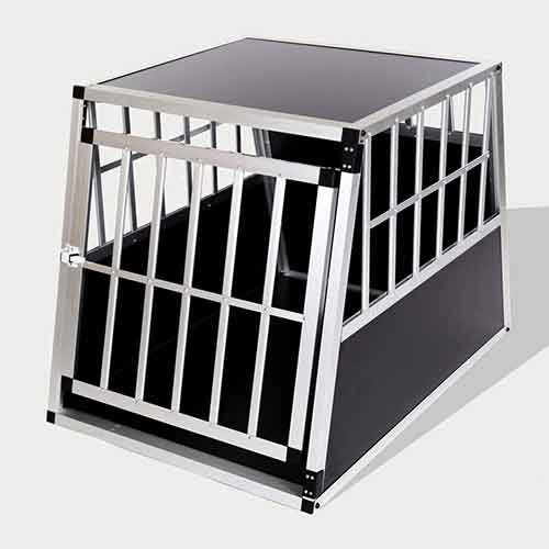 Aluminum Dog cage Large Single Door Dog cage 65a 06-0768 Aluminum Dog cage: Pet Products, Dog Goods Large Single Door Dog cage 65a 65
