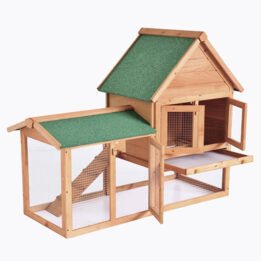 Big Wooden Rabbit House Hutch Cage Sale For Pets 06-0034 petgoodsfactory.com