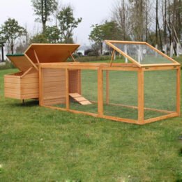 Factory Wholesale Wooden Chicken Cage Large Size Pet Hen House Cage petgoodsfactory.com