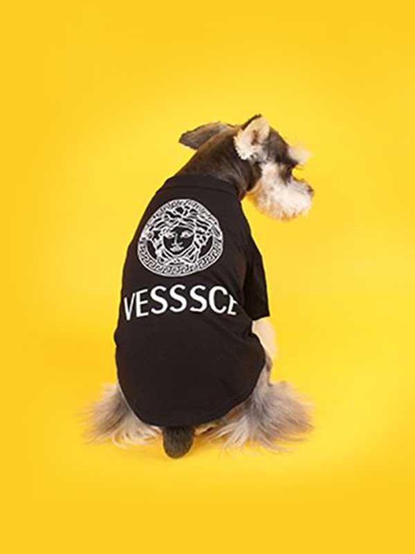 Dog T-shirt Summer Cotton Thin Fashion Brand Famous Pet dog Clothes 06-1315 Dog Clothes adidog dog clothes