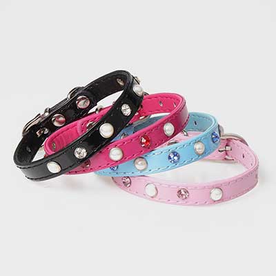 06-0570 Pet collars leashes bandana: pet supplies oem custom collar bling dog collar