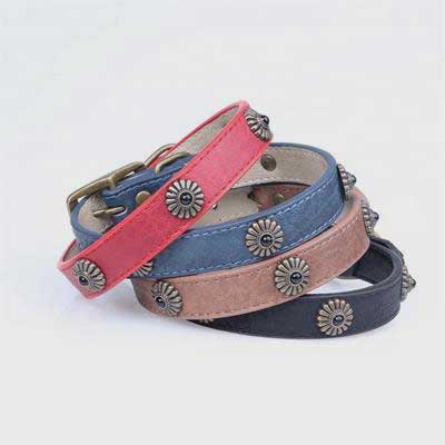 06-0583 Pet collars leashes bandana: pet supplies oem custom collar bling dog collar