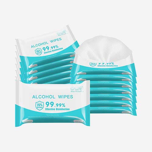 Disinfectant Wet Wipes Alcohol 75% Custom Alcohol Wipe Pad 06-1444-1 Disinfection Wipes alcohol wet wipes