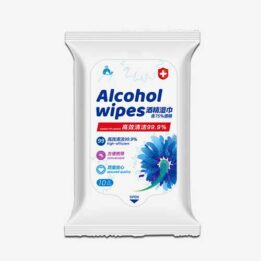50pcs 75% Disinfectant Wet Wipes Alcohol 76% Custom Alcohol Wipe 06-1444-2 petgoodsfactory.com