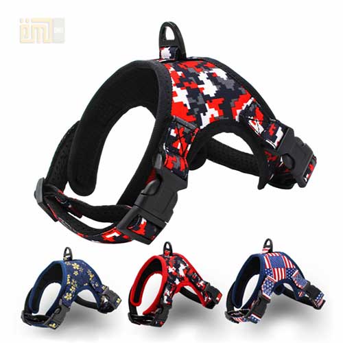 GMTPET Pet products factory wholesale reversible dog harness 109-0005 Dog Harness: Collar, Leash & Pet Harness Factory custom dog harness