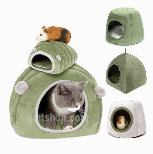 Pet factory OEM Caterpillar cat litter hamster cotton litter small kennel cat sleeping pad pet dog bed  106-048 Pet Beds & Accessories 106-048