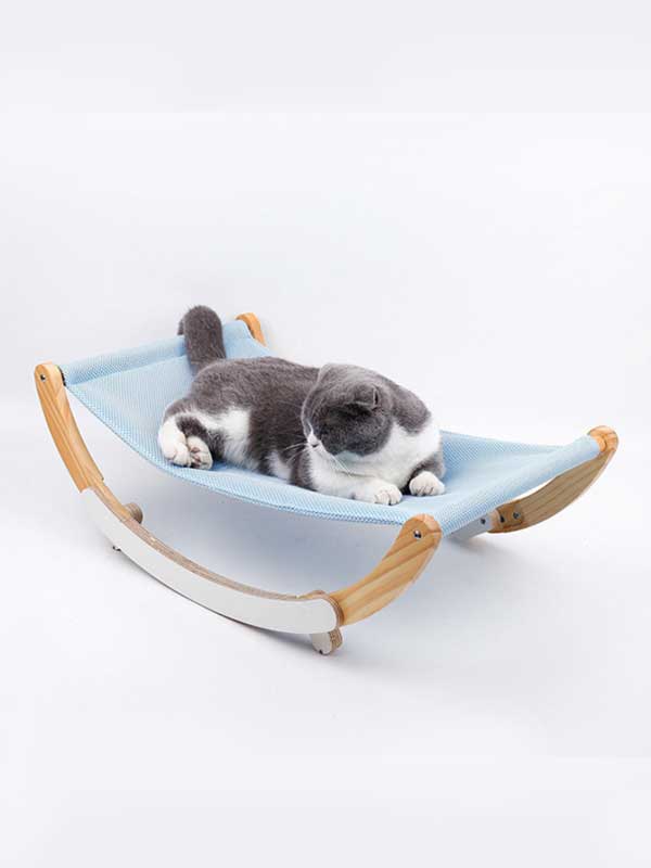 OEM Cat hammock wooden shaker cat litter wooden cat bed shaker cat solid wood hammock 06-0022