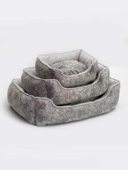 Soft and comfortable printed pet nest can be disassembled and washed106-33017 petgoodsfactory.com