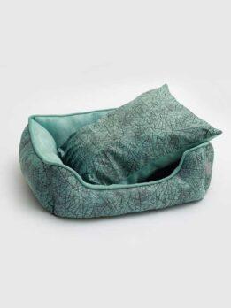 Soft and comfortable printed pet nest can be disassembled and washed106-33024 petgoodsfactory.com