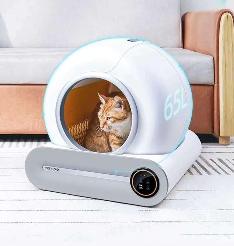 Wholesale APP Control Intelligent Smart Self Cleaning Litter Box for Cats Automatic Cat Toilet Litter Box 116-5903 Pet Products Factory, OEM Manufacturer, Supplier, Agent petgoodsfactory.com Smart Cat litter box, Cat Litter Box, Cat Litter Box & Accessories, Cat Litter Box And Accessories