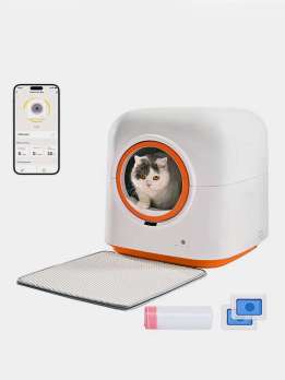 New Fashion Design Low Noise App Control Intelligent Electric Self Cleaning Smart Automatic Cat Litter Box 116-5906 Pet Products Factory, OEM Manufacturer, Supplier, Agent petgoodsfactory.com Smart Cat litter box, Cat Litter Box, Cat Litter Box & Accessories, Cat Litter Box And Accessories