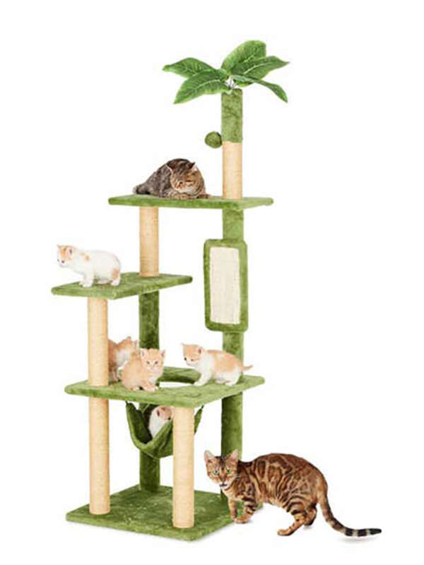 55″ Wood and Sisal Multi-Level Cat Tree With Green Leaves Indoor Hammock and Plush Cat House for Cats 105-62050 Pet Products Factory, OEM Manufacturer, Supplier, Agent petgoodsfactory.com cat trees scratcher, bog cat tree, cat tower tree dropshipping, mushroom cat tree, purple cat tree, cat trees and scratching post, cat tree house, cat climbing tree house tower, minimalistic cat tree, cheese cat trees, cat tree tower large, cat christmas tree, cat-tree-dropshipping, cat tree for indoor cats, cat tree custom, wall-mounted cat tree, cat tree real wood, tree for big cats, wholesale cat trees, cat tree dropshipping, high quality cat tree, plastic cat tree, tree for cats 140cm, cat tree forest, custom cat tree tall, rope for cat tree, fabric for cat tree, rattan cat tree, luxury cat tree massive, simple cat tree, cat tree modern, cat tree cute, mau cat tree, cat tree wall, cat tree castle, large cat tree tower, high cat tree, 54 cat tree, cherry blossoms cat tree, cat tree 1 pieces, magic forest cat tree, cat tree house free shipping, modern wooden luxury cat tower tree, wooden cat furniture tree cat, basket cat tree, indoor stimulation tree for cats, luxury pet wooden cat tree, cute cat tree, cat tree with leaves, bookcase cat tree, real wood cat tree, pink cat tree, cat wooden tree, small cat trees, palm cat tree, luxury cat tree house, large cat tree house, cactus cat tree, lidl cat trees, cat tree parts, cat tree xl, cat wood tree, tree cat scratcher, flower cat tree, cat tree,